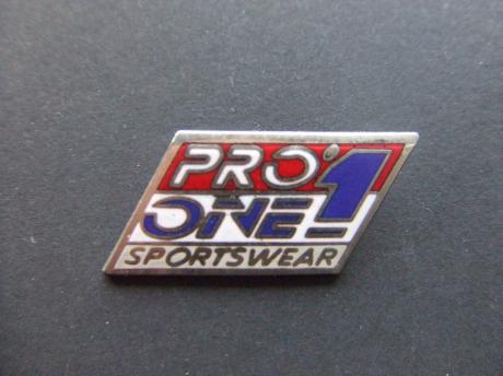 Pro-1 Sportswear, sportkleding